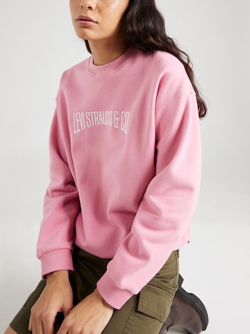 Sweat-shirt 'Graphic Salinas Crew' LEVI'S ® en rose