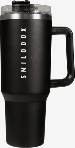 Smilodox Drinking Bottle in Black: front