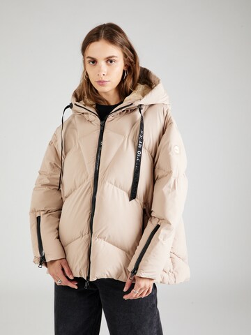 No. 1 Como Winter jacket 'Gerda' in Beige: front