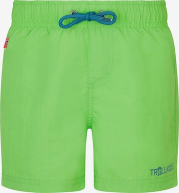 TROLLKIDS Board Shorts in Green: front