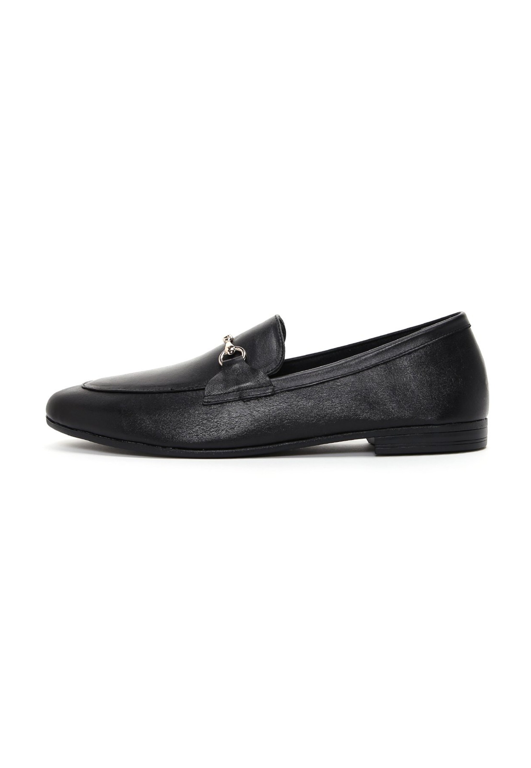 Derimod Slip-ons in Black: front