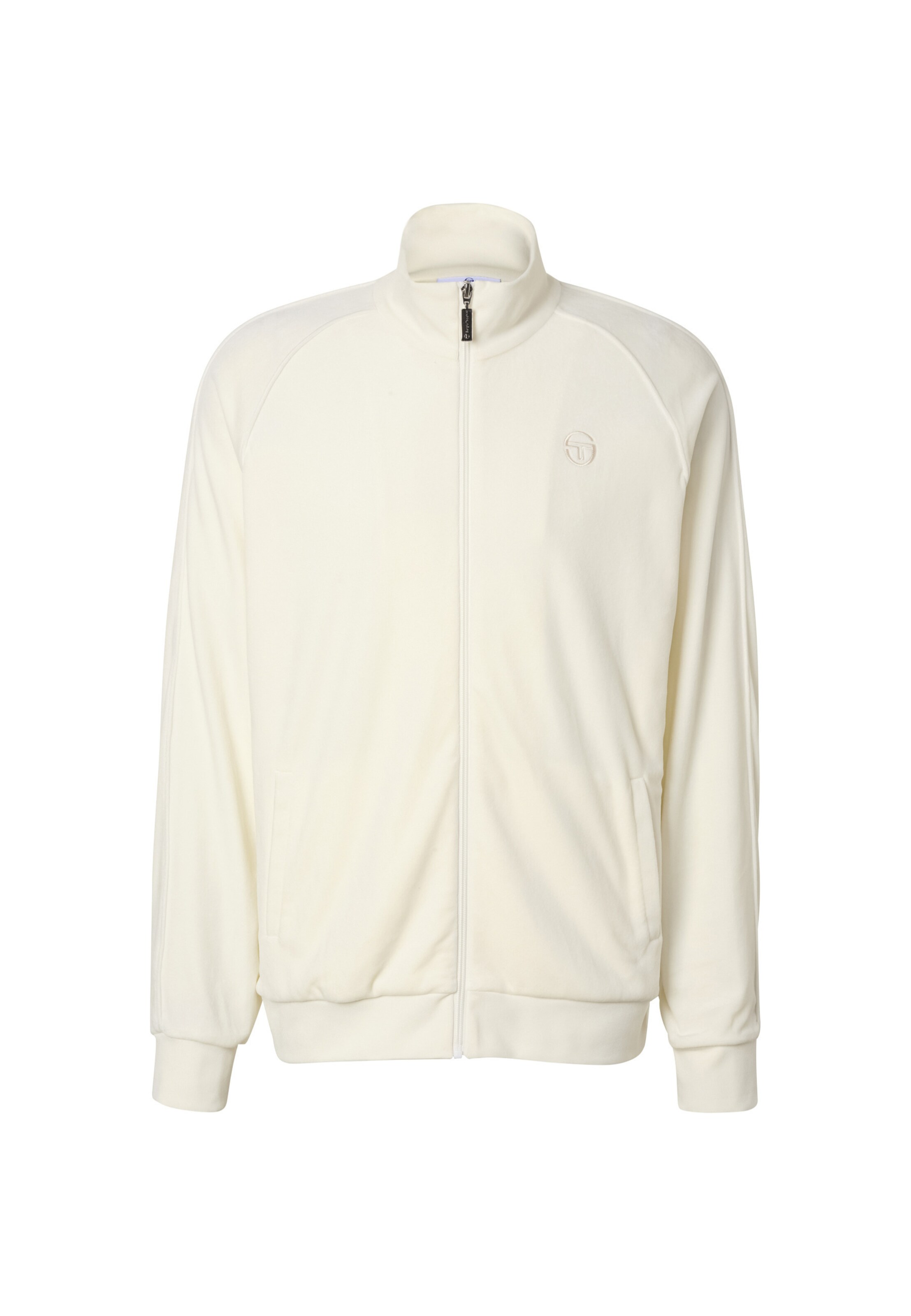 Sergio Tacchini Sweatjacke in Weiß: Vorderseite
