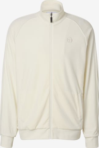 Sergio Tacchini Sweatjacke in Weiß: Vorderseite