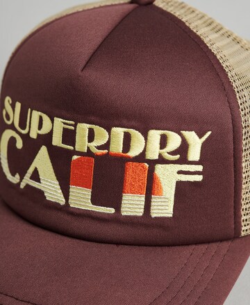 Superdry Cap in Braun