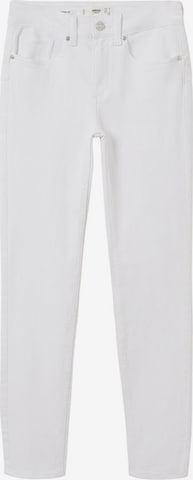 MANGO Regular Jeans in White: front