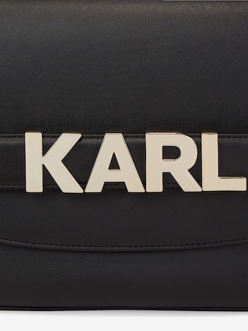 Karl Lagerfeld Schultertasche in Schwarz