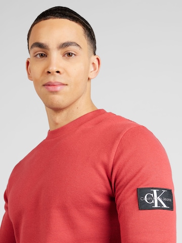 Calvin Klein Jeans Tričko – červená