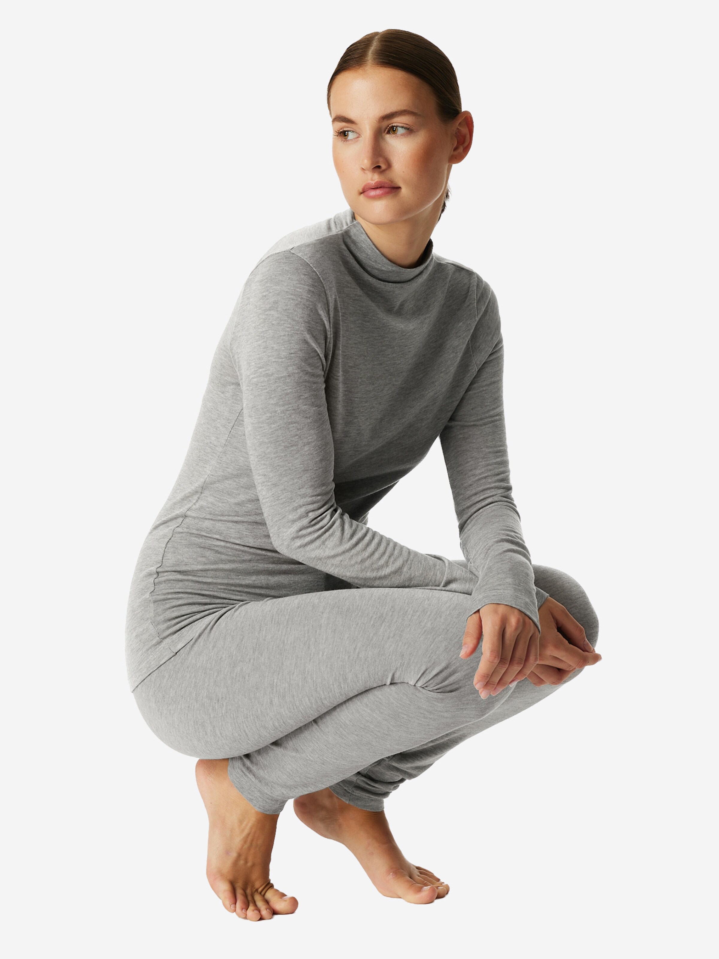 Maillot de corps ' Premium Warming ' SCHIESSER en gris