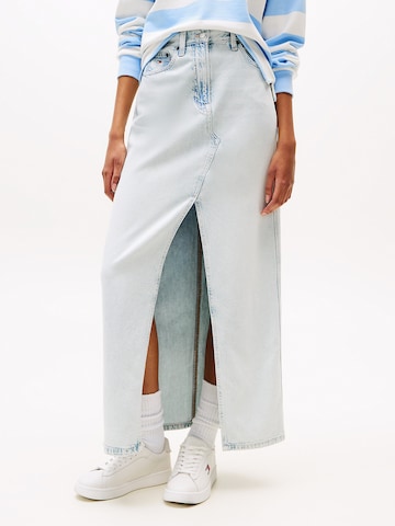 Tommy Jeans Rok 'CLAIRE' in Blauw: voorkant
