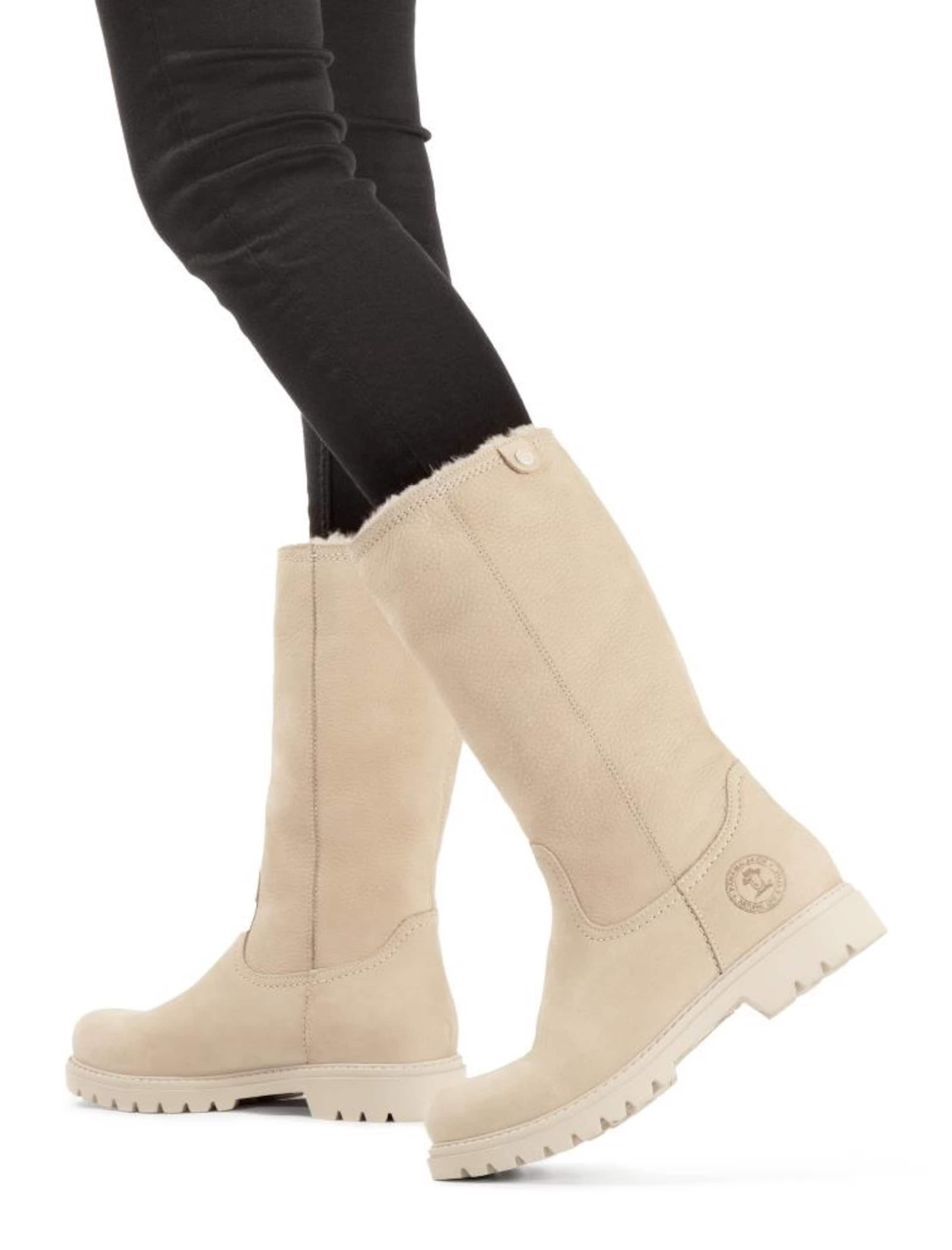 Stivale di PANAMA JACK in beige: frontale