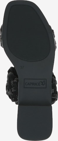 CAPRICE Mules in Black