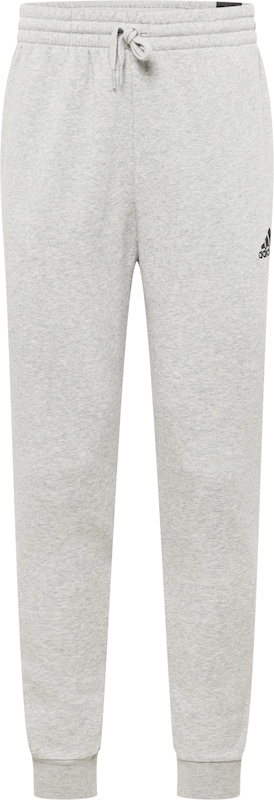 ADIDAS SPORTSWEAR Tapered Sporthose in Graumeliert ADIDAS SPORTSWEAR Tapered Sporthose in Graumeliert