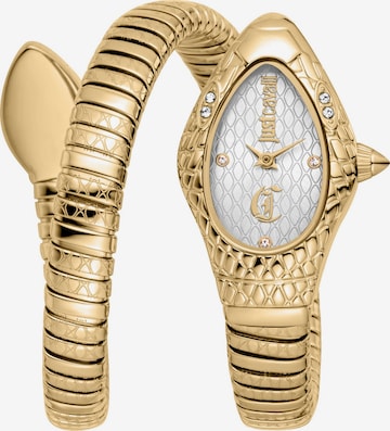 Just Cavalli Analoguhr in Gold: Vorderseite