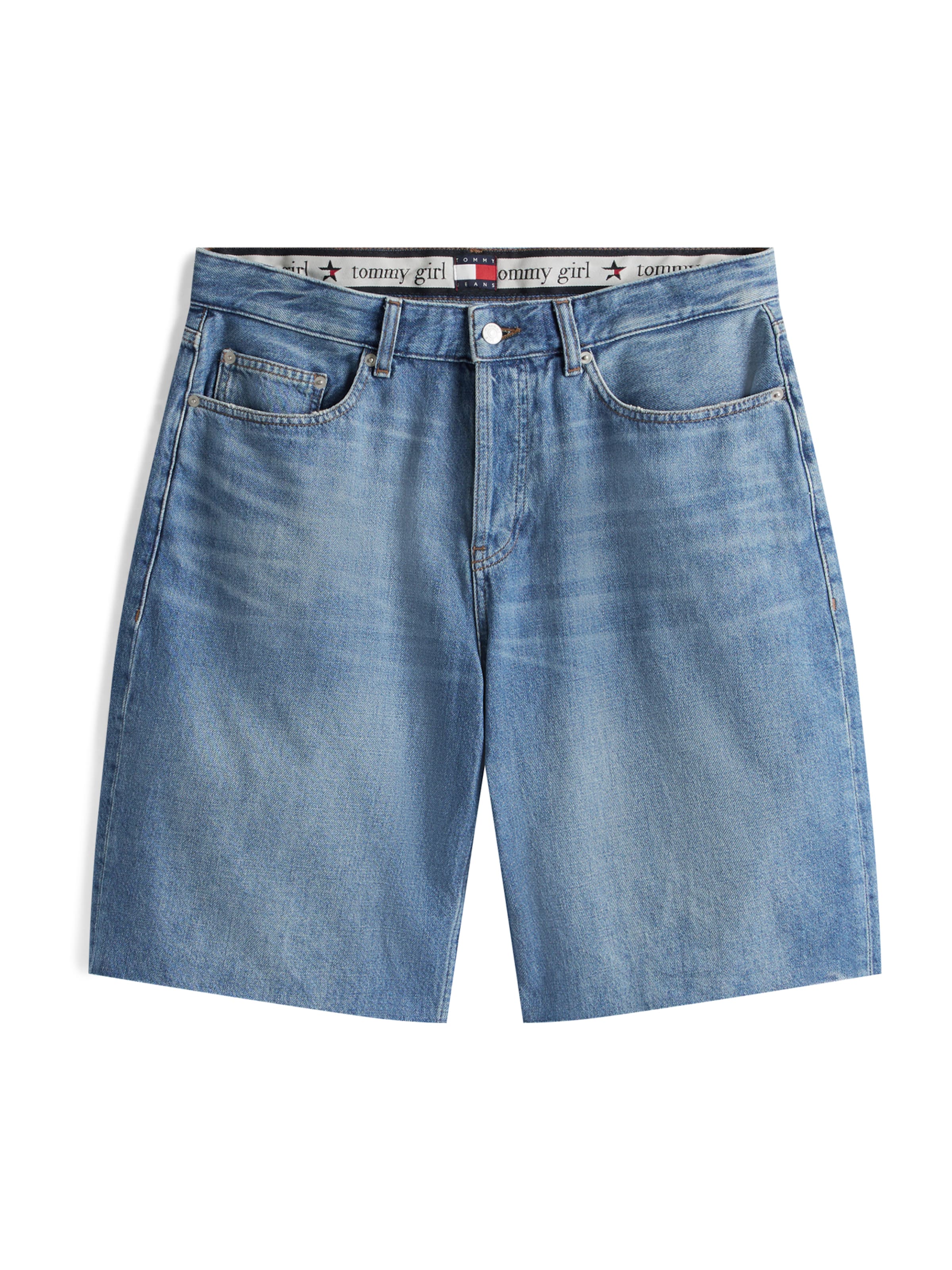 zils Tommy Jeans Standarta Džinsi: no priekšpuses