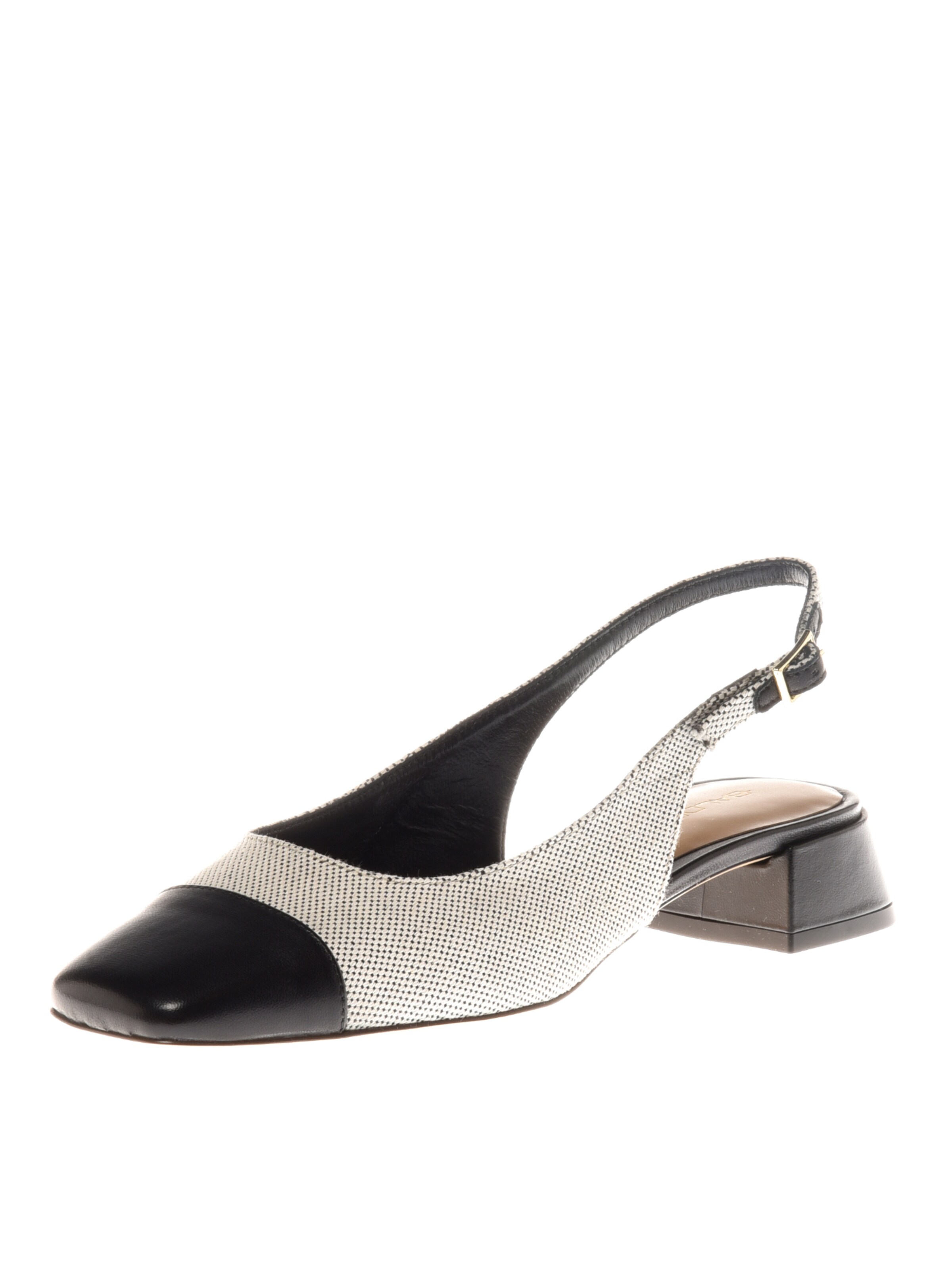 BALDININI Pumps met hoge voorkant in Wit: voorkant
