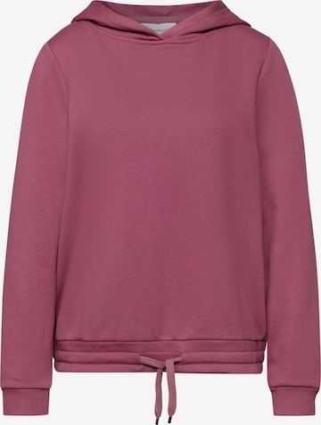 STREET ONE Sweatshirt in Pink: front