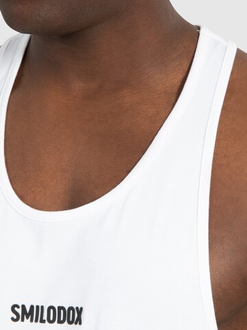 Smilodox Functioneel shirt ' Leno ' in Wit