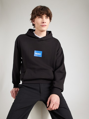 HUGO Свитшот 'Nayohood' в Черный: спереди