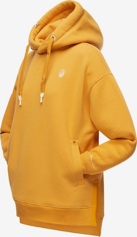 Sweat-shirt 'Silberengelchen' NAVAHOO en jaune