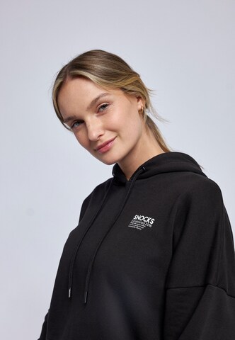 SNOCKS - Sweatshirt em preto