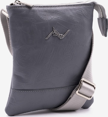 Sac à bandoulière ALV By Alviero Martini en gris : devant