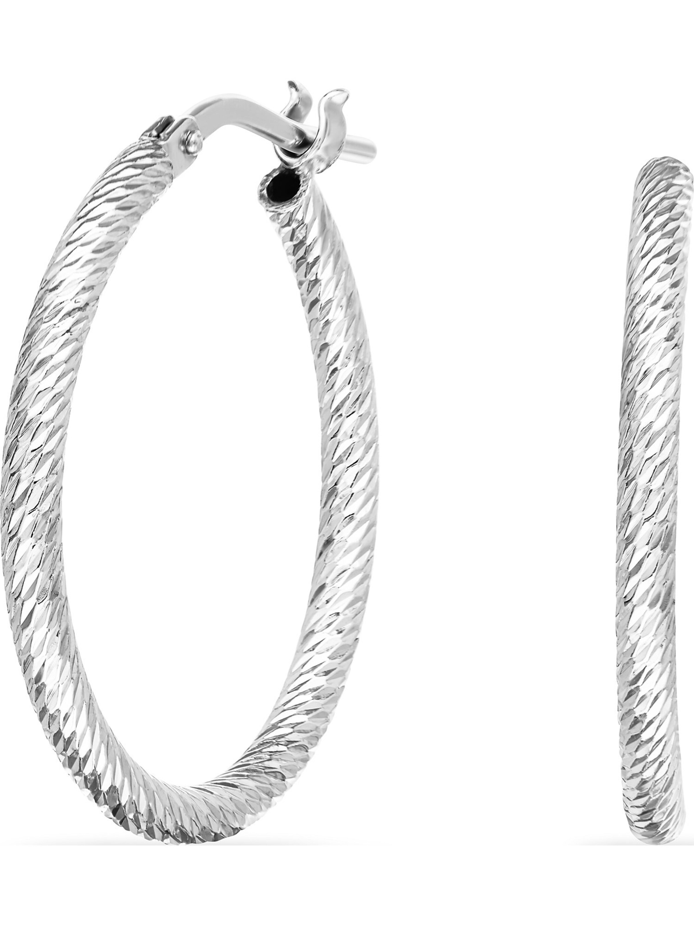 FAVS Creolen in Silber