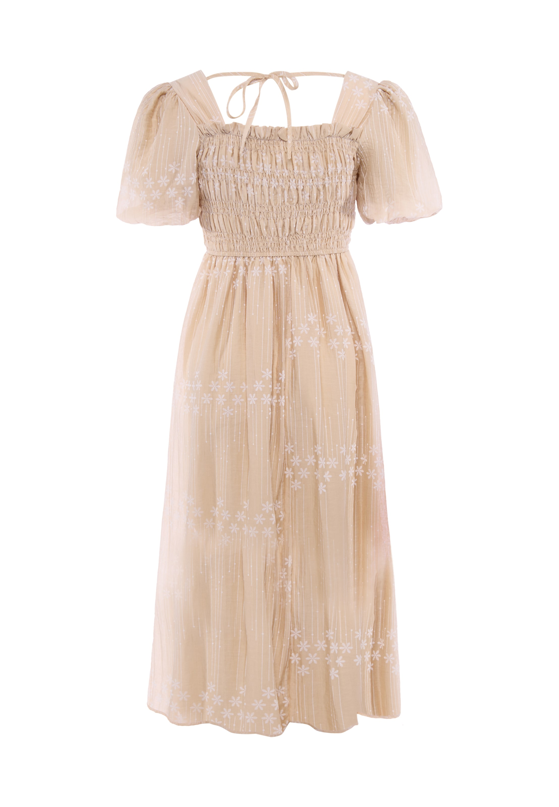 IZIA - Vestido en beige