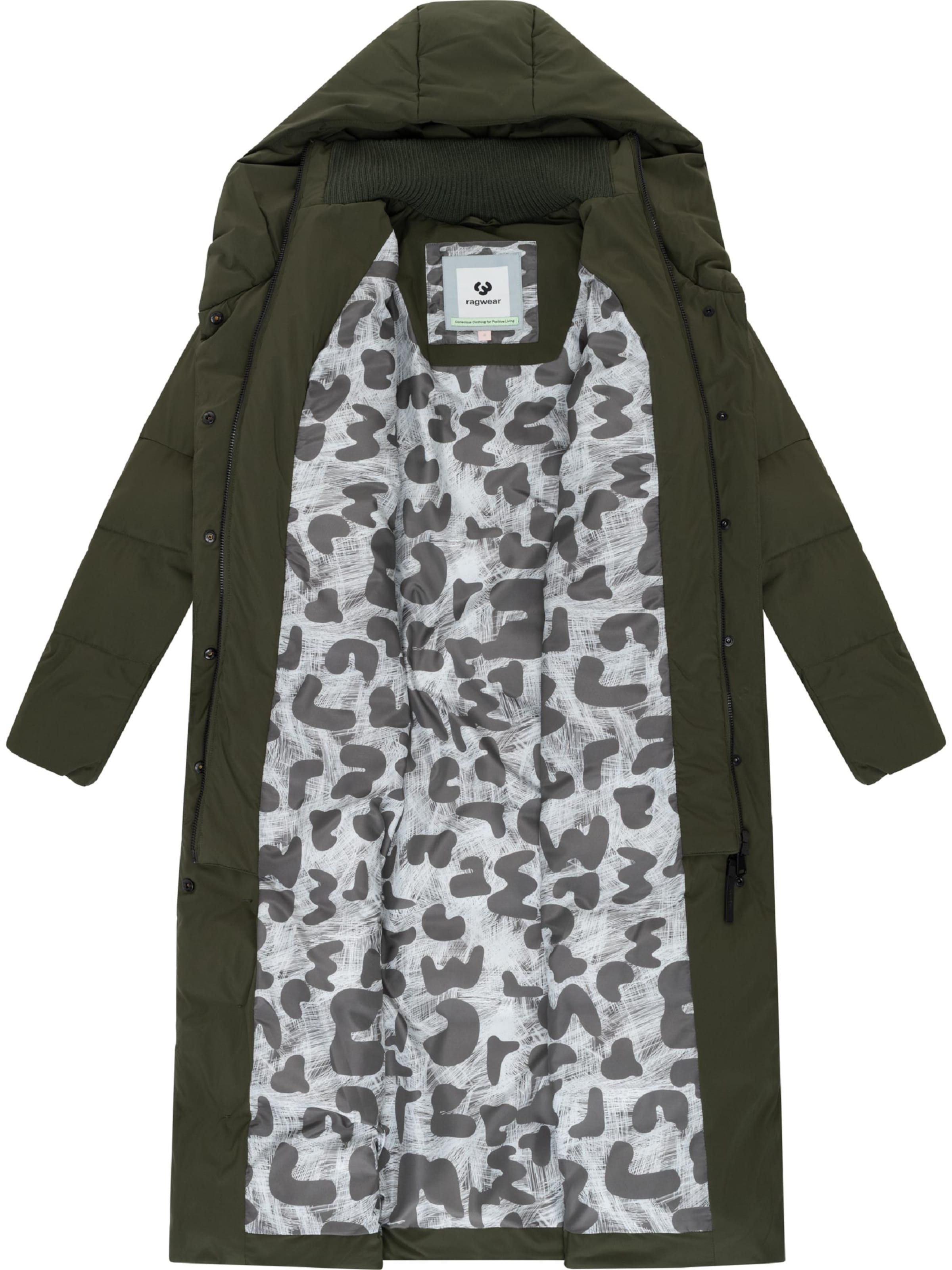 Ragwear Wintermantel 'Niani' in Grün