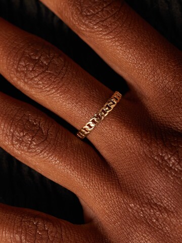 Bague 'Klassisch' Lucardi en or : devant