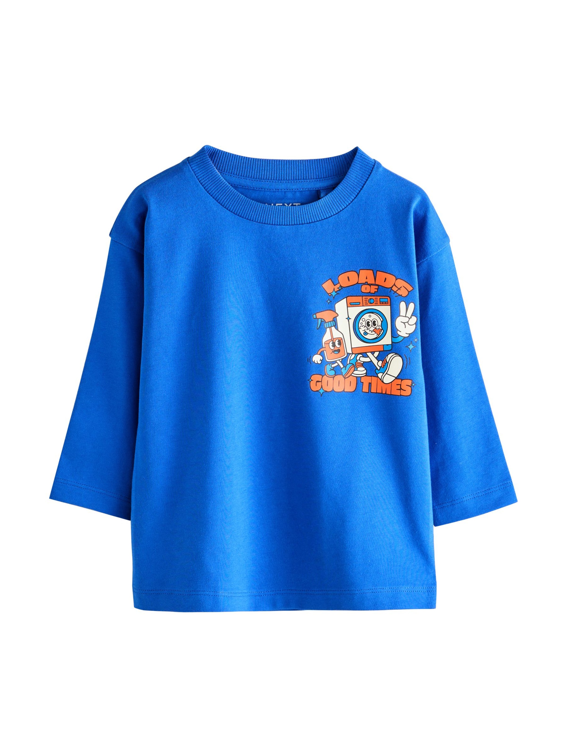 Next Shirts i blå: forside