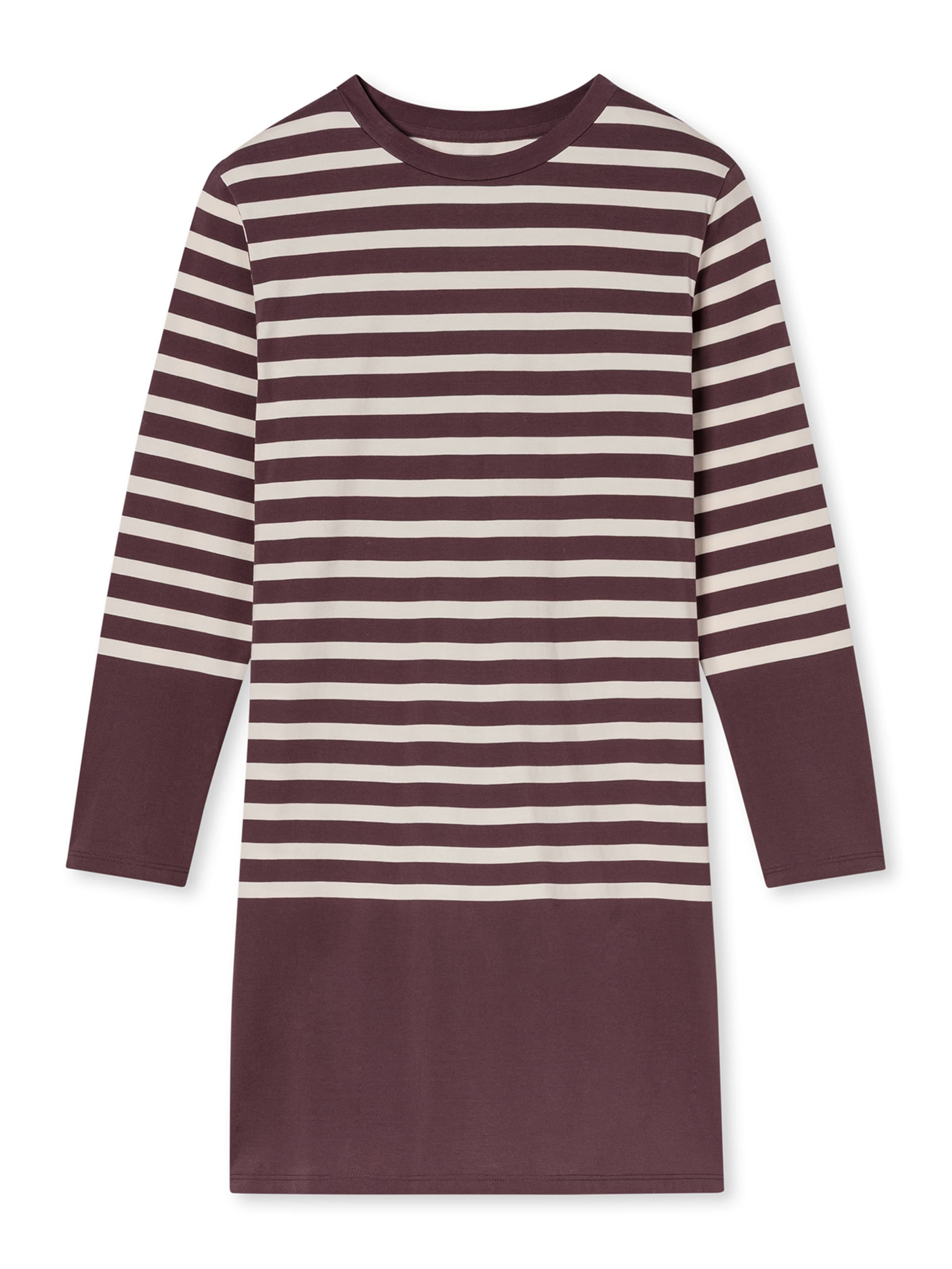 Chemise de nuit ' Casual Nightwear ' SCHIESSER en marron : devant