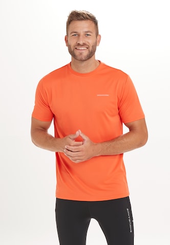 ENDURANCE Functioneel shirt 'Vernon' in Oranje: voorkant