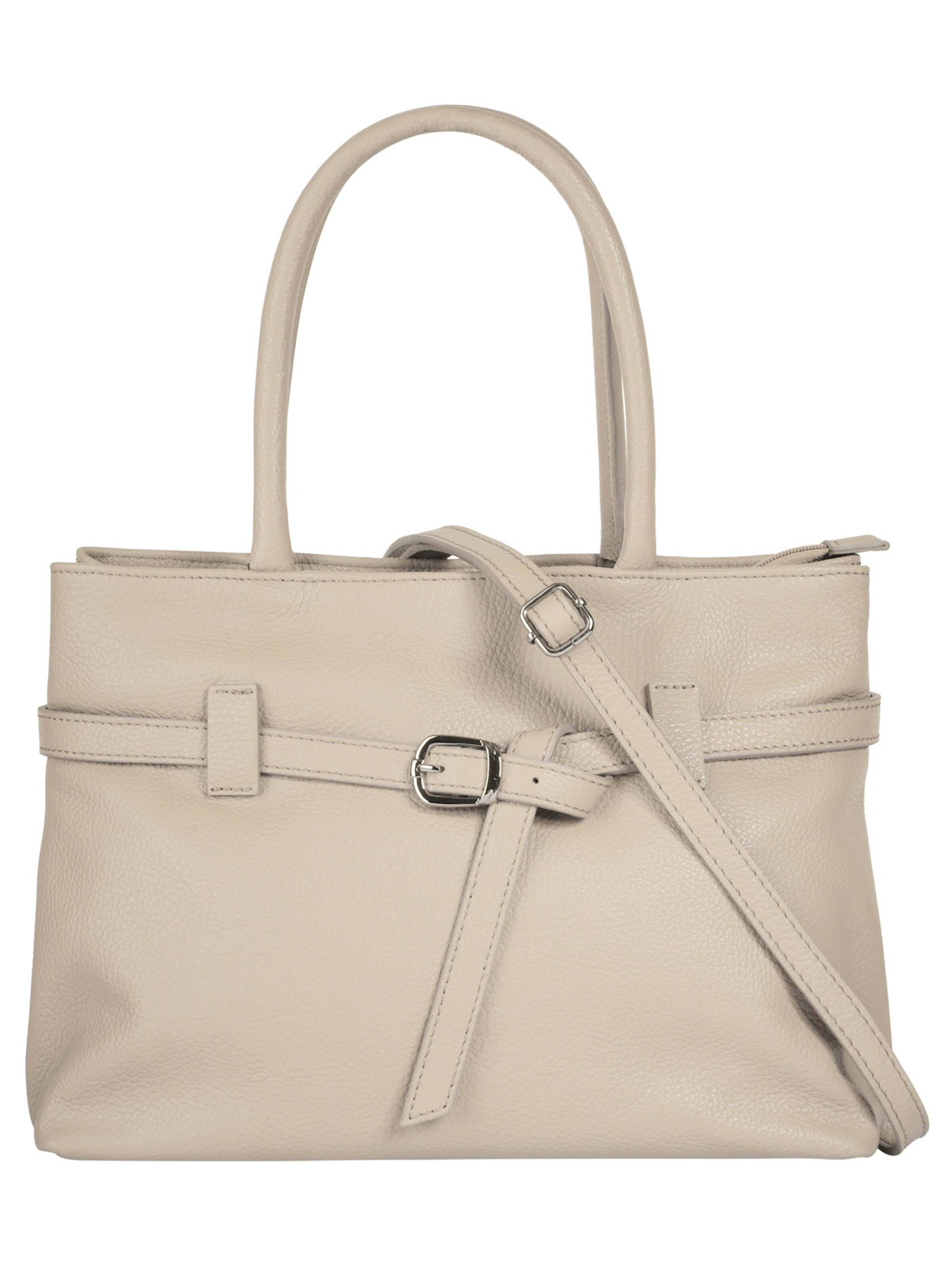 Cluty Handbag in Beige: front