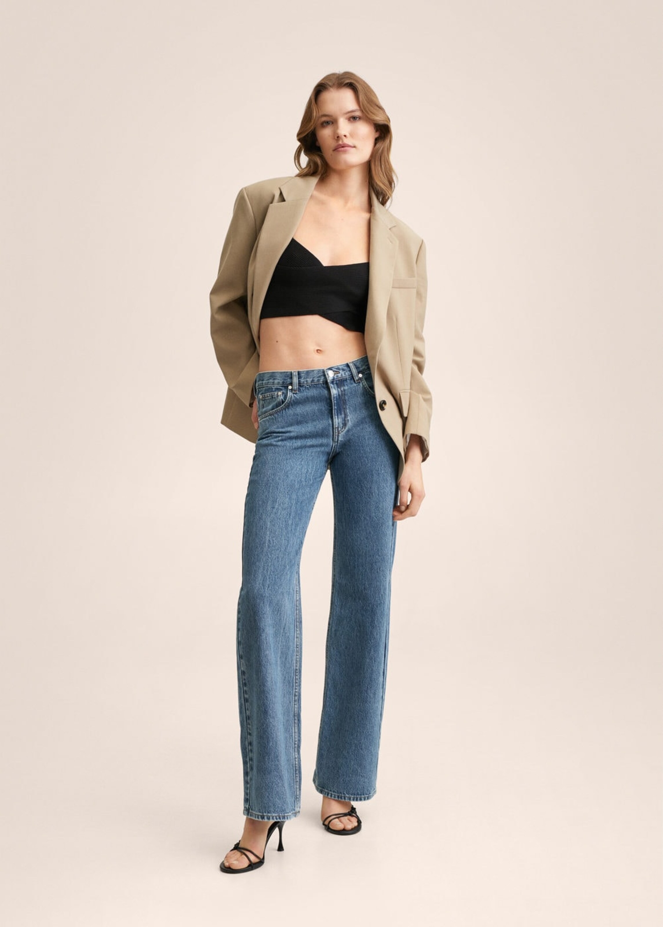 Frauen Jeans MANGO Jeans 'Eloise' in Dunkelblau - GB32400 Frauen Jeans MANGO Jeans 'Eloise' in Dunkelblau - GB32400