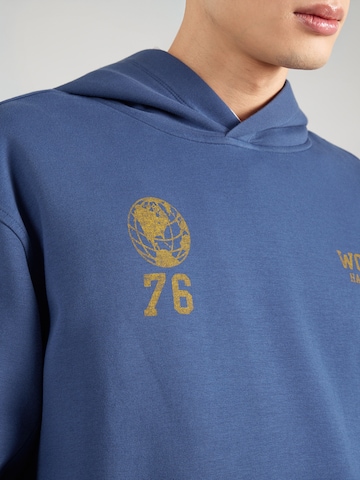 Abercrombie & Fitch Mikina - Modrá