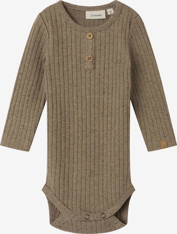 Lil'Atelier Rompertje/body in Bruin: voorkant