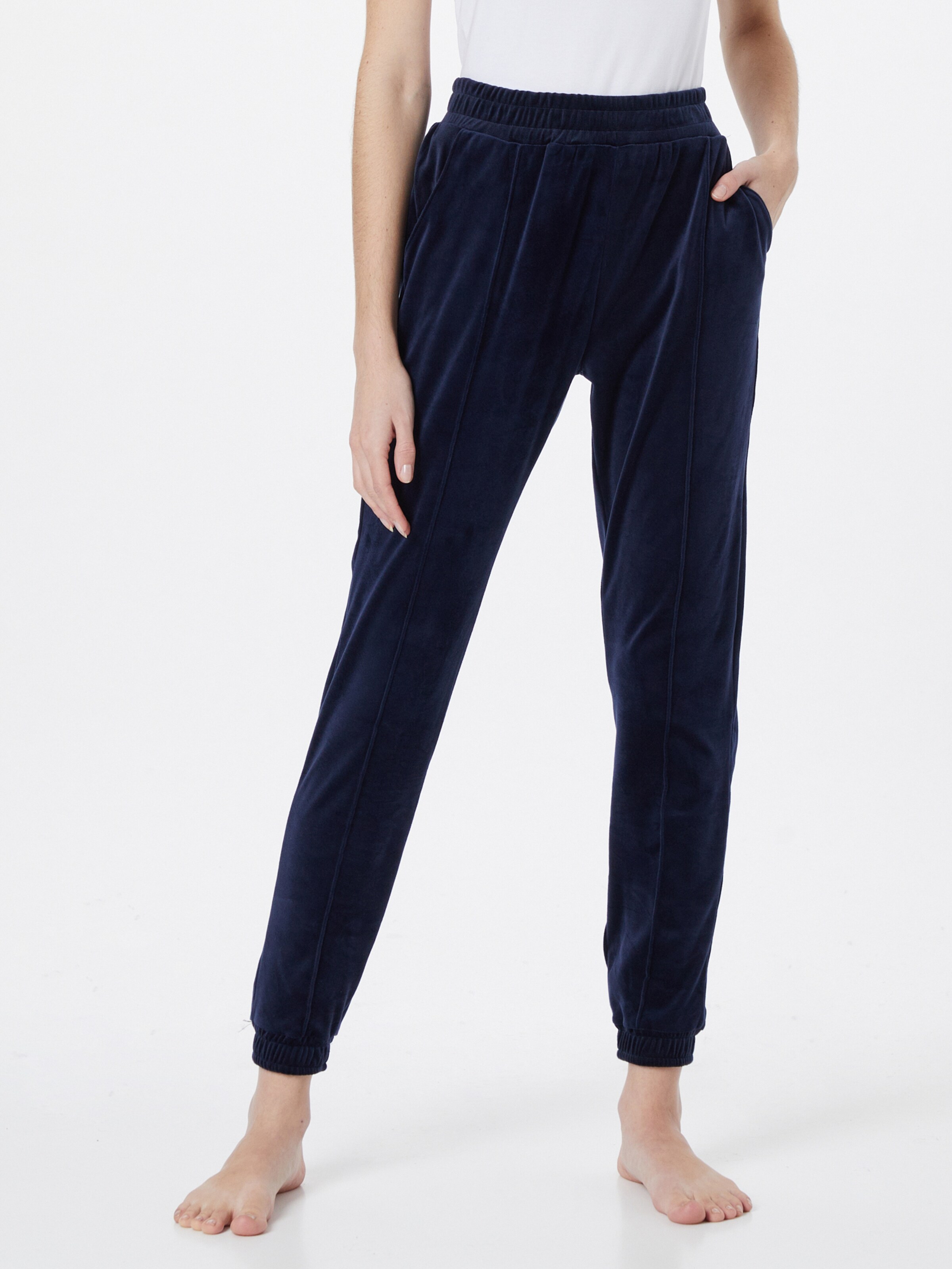 Donna Abbigliamento Hunkemöller Pantaloncini da pigiama in Blu Notte 