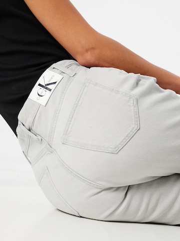 Calvin Klein Jeans Loosefit Jeans i hvid