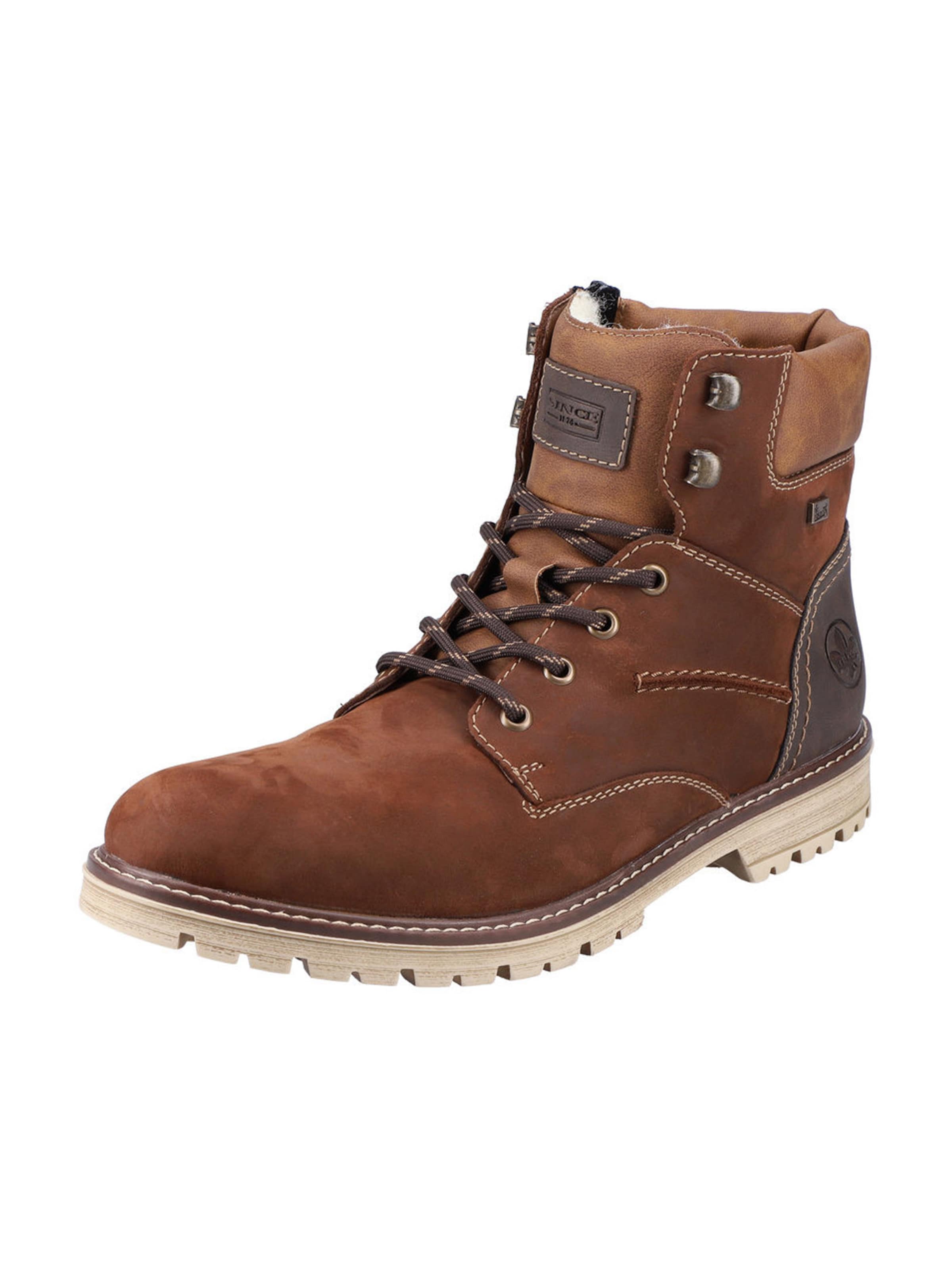 Rieker Lace-up boots in Brown: front
