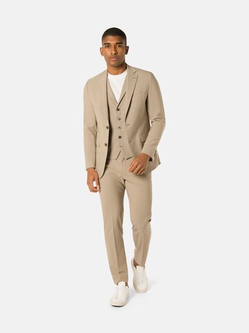 BENVENUTO Slimfit Hose 'Iago' in Beige