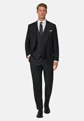 Boggi Milano Regular fit Business-colbert in Grijs: voorkant