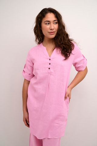 Robe 'Bellis ' Cream en rose : devant