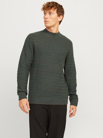 JACK & JONES Pullover 'JPRCCZiggi' in Grün: Vorderseite