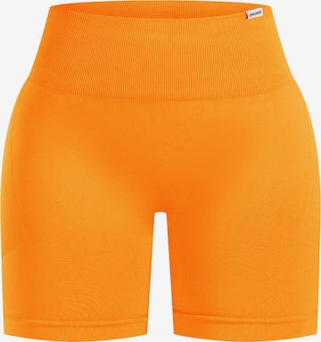 Smilodox Sportbroek ' Scrunch Edina ' in Oranje: voorkant