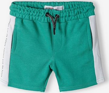 MINOTI Regular Pants in Green: front