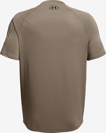 UNDER ARMOUR Regular fit Performance Shirt 'Tech 2.0' in Brown
