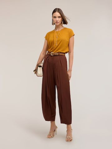 MOTIVI Shirt in Geel