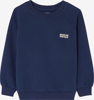 AMERICAN VINTAGE - Sudadera 'IZUBIRD' en azul: frente