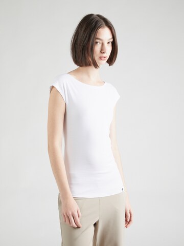 T-shirt Marc Cain en blanc : devant