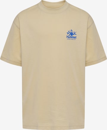T-Shirt 'Stadium' Hummel en beige : devant